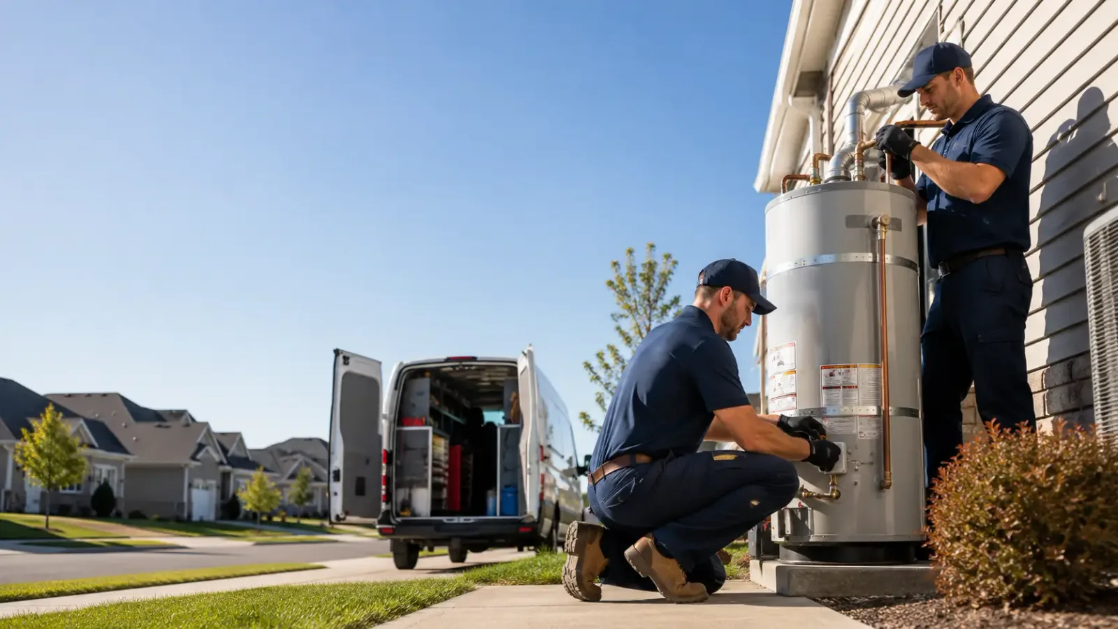 Water Heater Installation in Reydell, AR